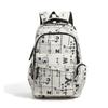 Schoolbag New Street Trendy Cool Letter Korean Version Large Capacity Backpack Boy Schoolbag Junior High School Student High School Student Computer