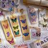 40Pcs/Pack Art Collage Junk  Diy Scrapbooking Butterfly Series Stickers Pet Waterproof Craft Aesthetics Decals Decor