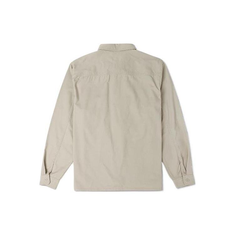 Converse YOTR Woven Shirt Asia Sizing 'Beach Stone' Men's 10025506-A02