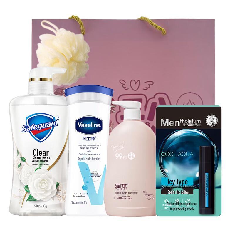 Safeguard Holiday Premium Bath & Body Gift Set