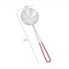 Red Handle Milk Tea Spoon Milk Tea Shop Essential Tapioca Scoop Pearl Spoon Filter  Kitchen Gadgets