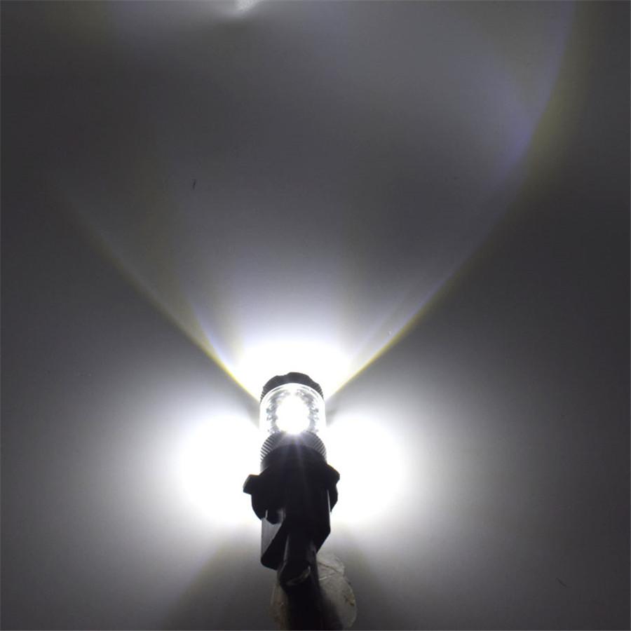 2 stk P13W 80W 2835 16SMD 16LED Lyspære Hvit For 2011-2013 Chevrolet Camaro