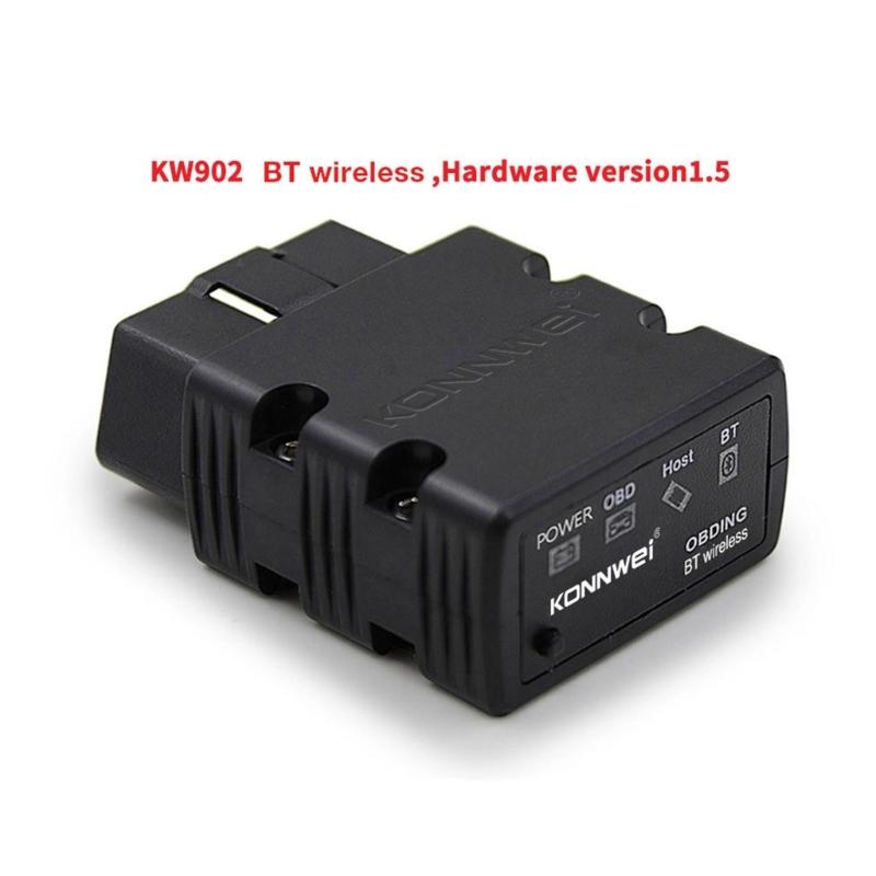 NUR für Android-Telefone, Drahtloser Bluetooth-kompatibler Diagnose-OBD2-Scanner Auto-Code-Lesegerät Scan-Tool ELM327