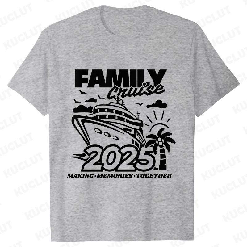 Family Cruise 2025 Tshirts Family Making Memories Together Tshirts Holiday Vacation Trip Shirt Cruise Squad T Shirts Tops