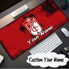 Custom Name Mouse Pad Granada Golden Crest  Mouse Pad, Gaming Mouse Pad, Keyboard Pad, Desk Decor for Computer Notebook Fan Birthday Gift