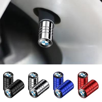 4Pcs 3D Metal Wheel Tire Valve Caps Dust-proof Cover For G30 G20 G32 G11 G12 F40 F30 F20 F10 E46 E90 E92 E60 E39 E36 E87 E53