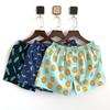 Men Elastic Waistband Thin Men Panties Coconut Tree Print Loose Shorts Briefs Breathable