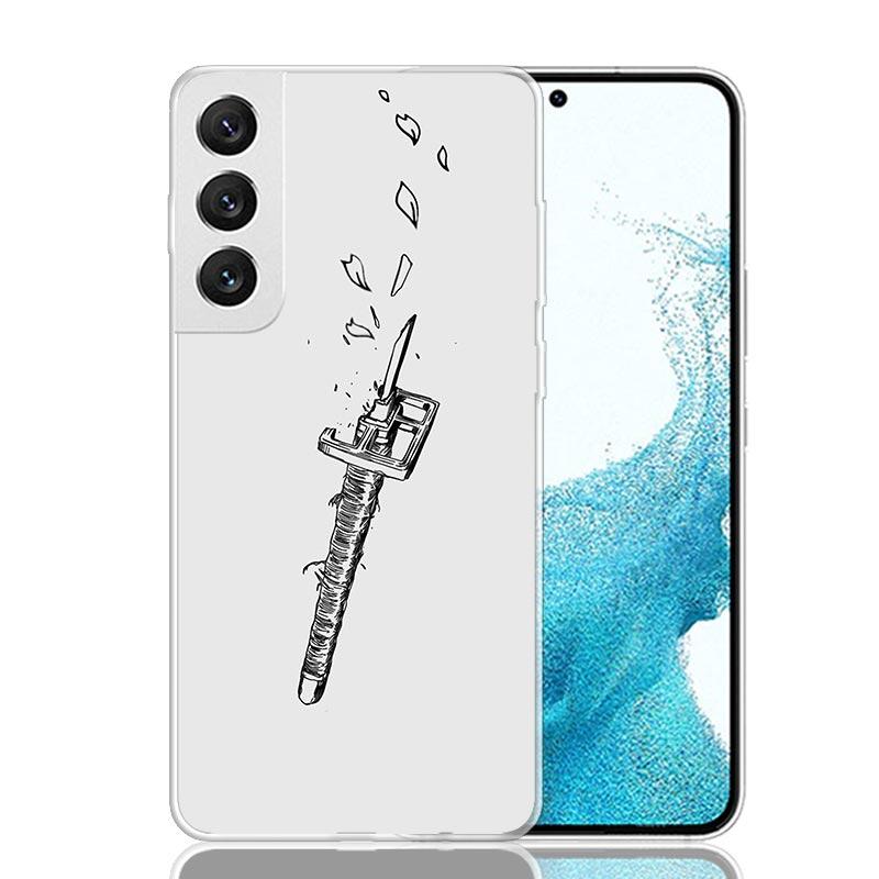

Japanese Anime Bleach Phone Case For Samsung Galaxy S26 Ultra S23 S24 S25 Edge S20 FE S21 S22 Plus Soft Print Shell Cover Fundas Samsung S23 Plus