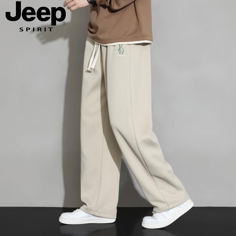 JEEP SPIRIT Men's Straight Leg Casual Sweatpants