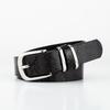 Women's Leopard & Snake Print Double Ring Buckle Belt - Versatile European & American Style