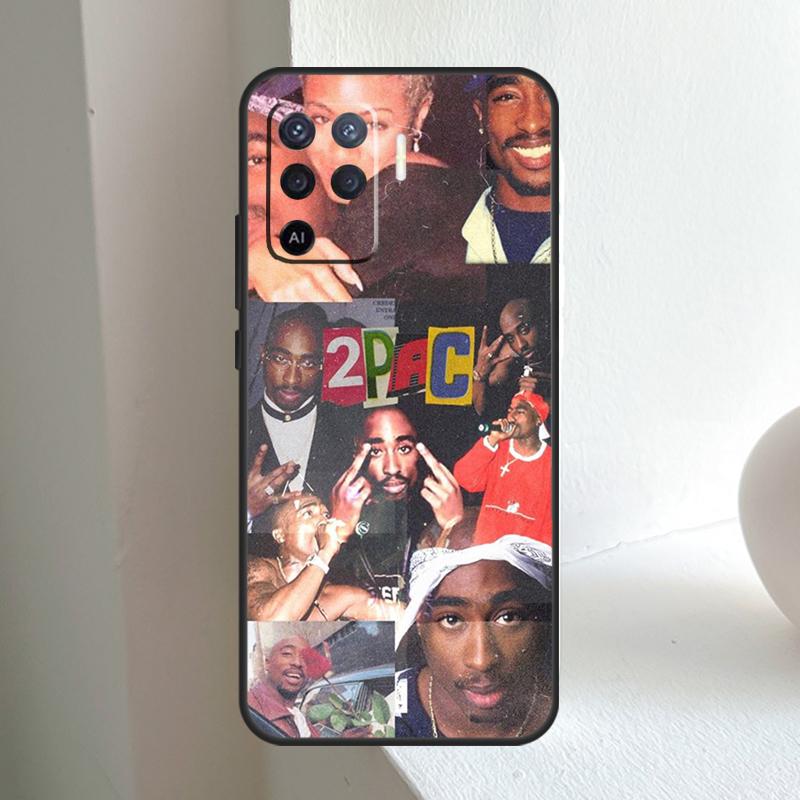 Rapper 2pac Singer Tupac For OPPO A78 A98 A18 A38 A58 A5 A6 Pro A15 A17 A57 A16 A76 A96 A54 A74 A94 A40 A60 A80 Case