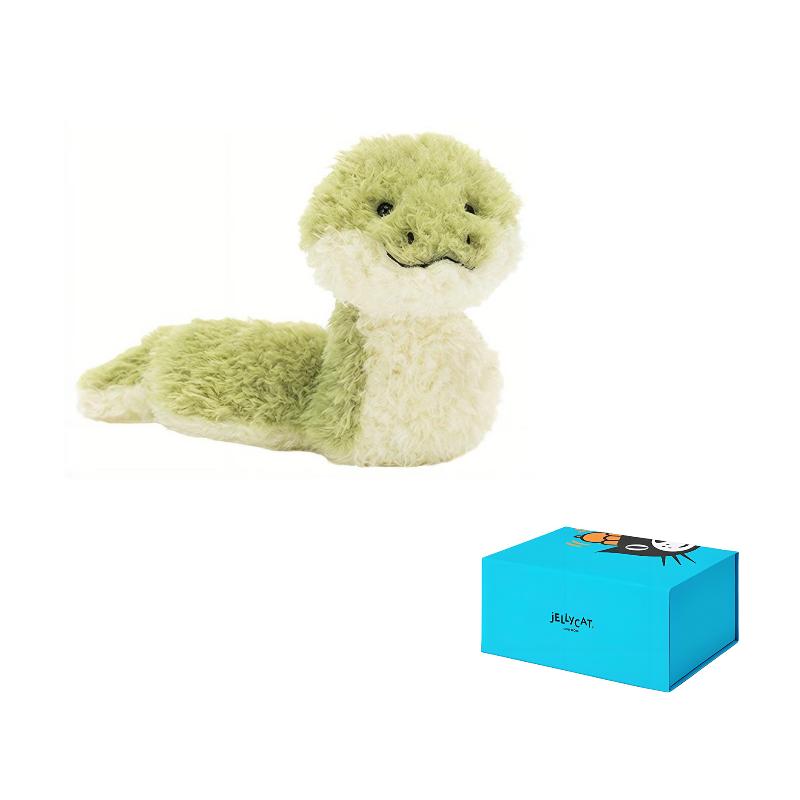 JELLYCAT Amphibien & Krabbelserie kleine Schlange Beruhigungspuppe Plüschtier 16 cm hoch
