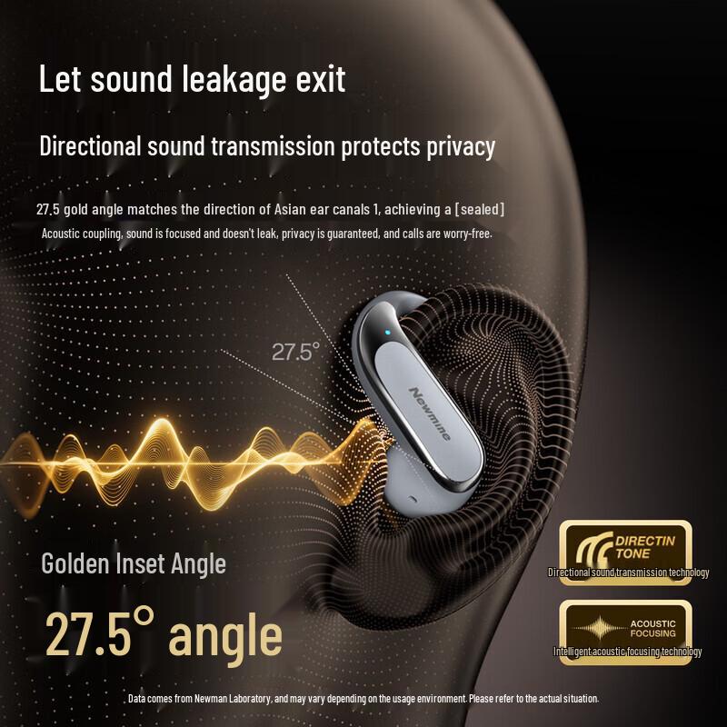 Newmine LY65 Ear-Hook Open-Ear Bluetooth Sport Headphones