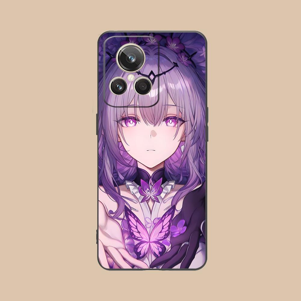 HSR Castorice Matte TPU Mobile Phone Case for Realme GT 8 Neo Pro C75 73 71 C67 65 C55 53 C35 31 C20 15 Colorful Cover