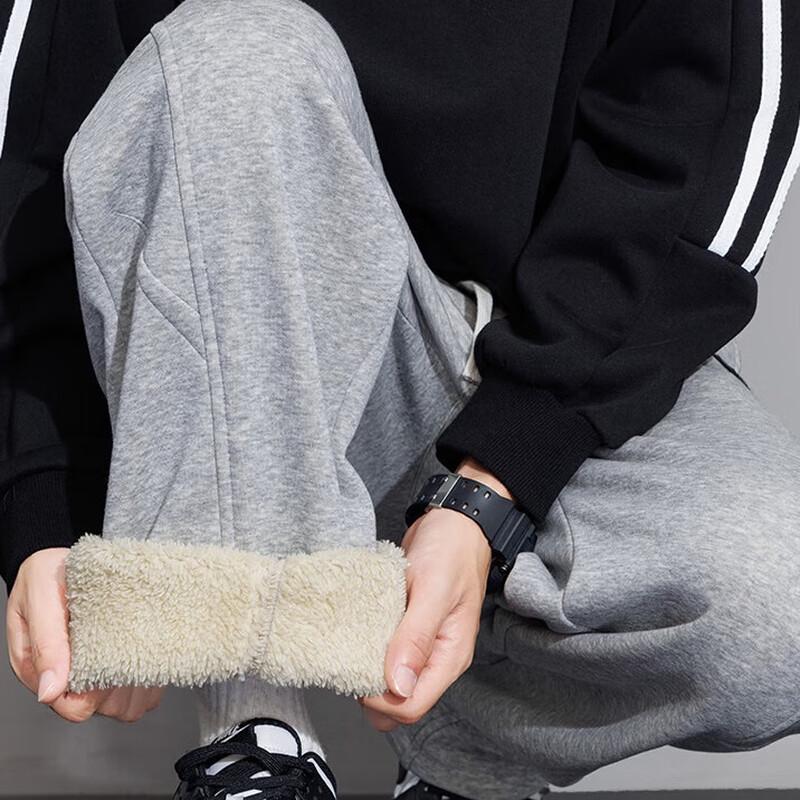 TUCANO Men's Winter Fleece-Lined Straight Casual Pants