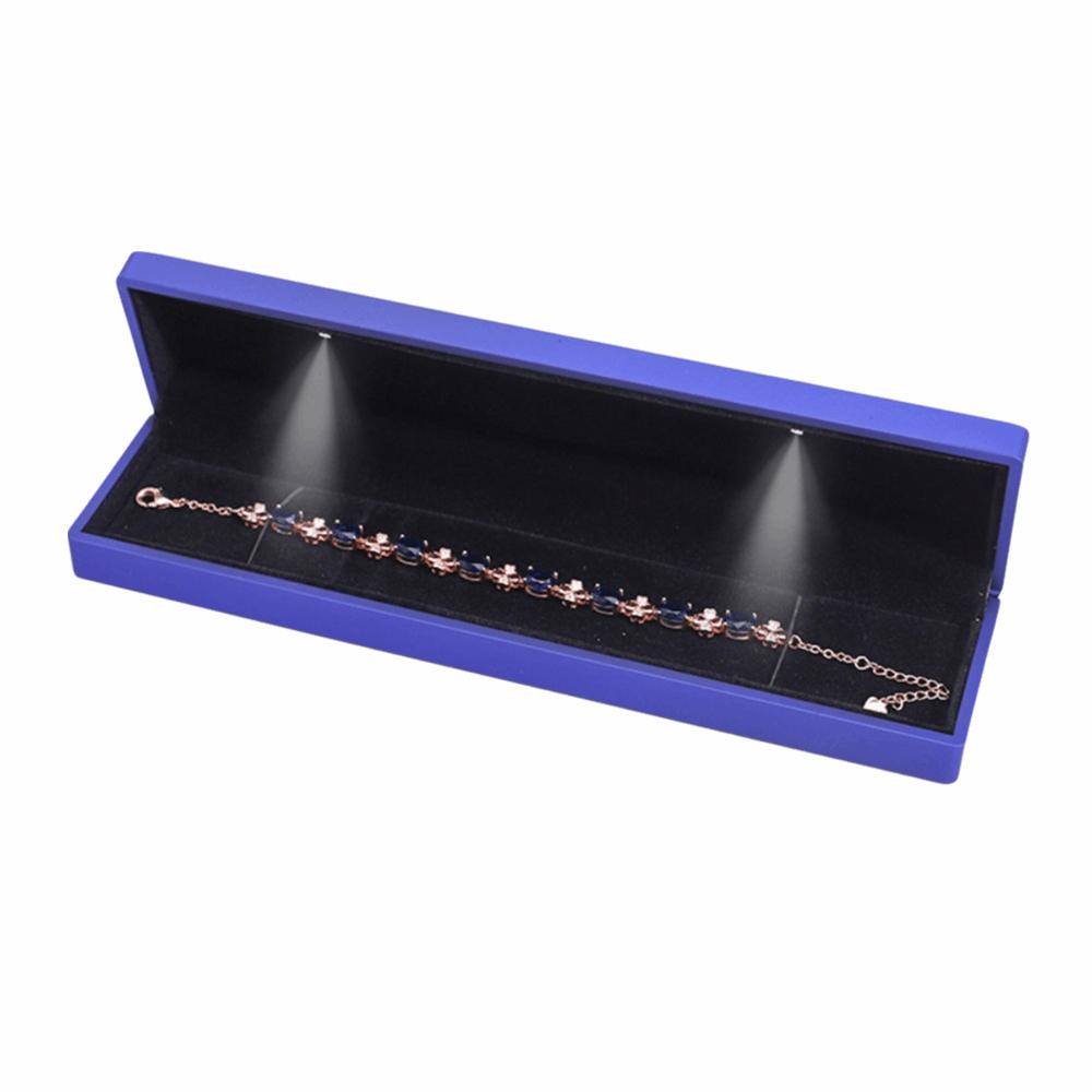 Jewelry Display Jewelry Gift Box Velvet Lined Necklace Storage Box Necklace
