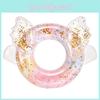 Rabbit Ears Bow Wings Mermaid Unicorn Design Thickened Swimming Ring Kid For