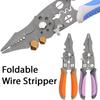 Multiuse Wire Stripper Decrustation Pliers Adjustable Electrical Wire Stripping Tool Wire Stripper Crimper For Electrical Cable