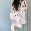 Plush Toy Children's School Bag JK Lolita Animal Shoulder Bag Cute Plush Doll Crossbody Bag  Girls