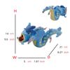 Pokemon Plush Toy Mega Charizard X Y Rayquaza Latias Latios Lapras Alolan Vulpix Ninetales Dragonair Garchomp Anime Plush Doll
