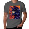 Psychedelic Cat By Louis Wain T-shirt T Shirts For Man Graphic Vintage T Shirt Man Plain T Shirt Man Casual T-shirt