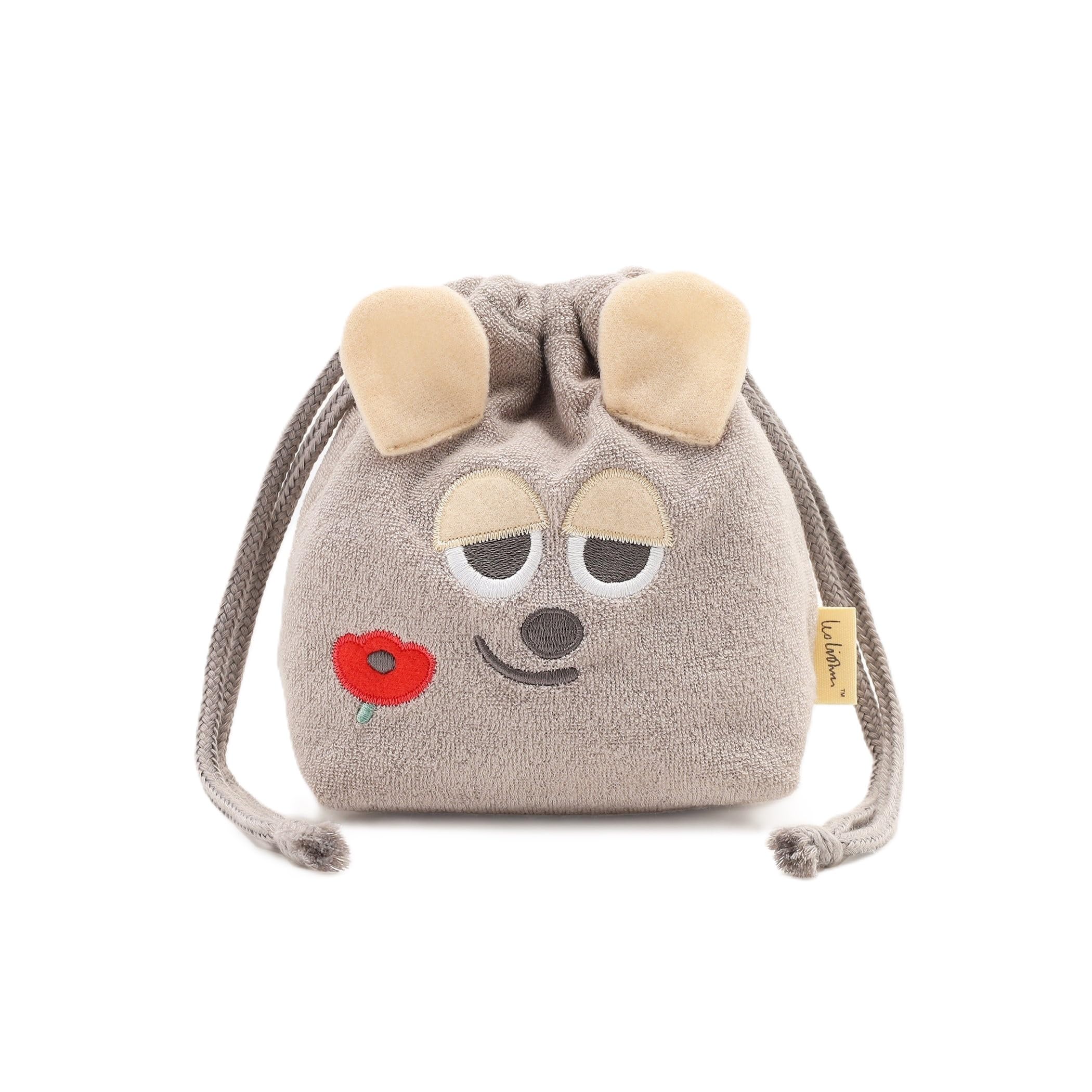 

Afternoon Tea Living Baby Towel JJ11 Drawstring LIONNI Gray Pouch/Cup Bag/LEO серый