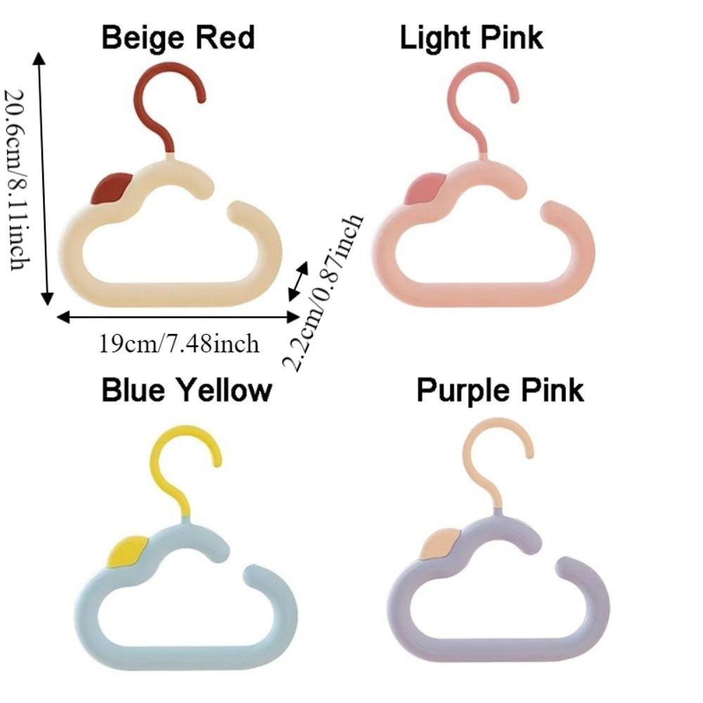 2PCS Dopamine Scarf Tie Hanger Colorful Bag Hanging Rack Space Saving Hat Storage Hanger Home Use
