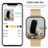 Nuovo Braccialetto Smart Watch Pedometro Monitoraggio Frequenza Cardiaca Chiamata Bluetooth Schermo Touch 1,69 pollici Smart Watch Per Uomo Donna Orologio