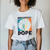 Vintage Afro Dope Graphic Short Sleeves T-Shirt Unapologetically Empowerment Gift Trendy Casual Streetwear Tee Top Y2k Simple