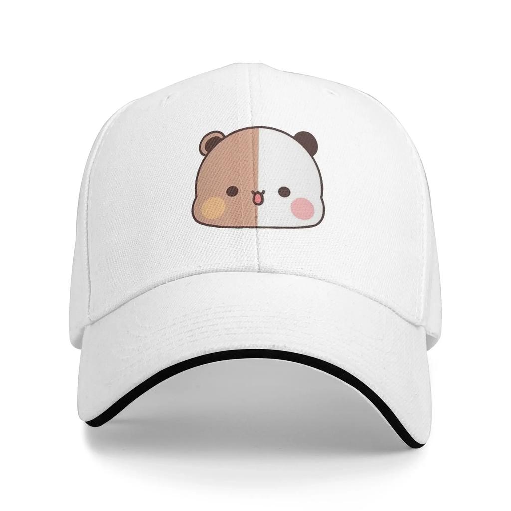 Panda BuBus  Casual Baseball Cap Summer Half Face Trucker Hat SunProof Tennis Skate Hip Hop Hats Unisex WoUnisex Retro Baseball Cap