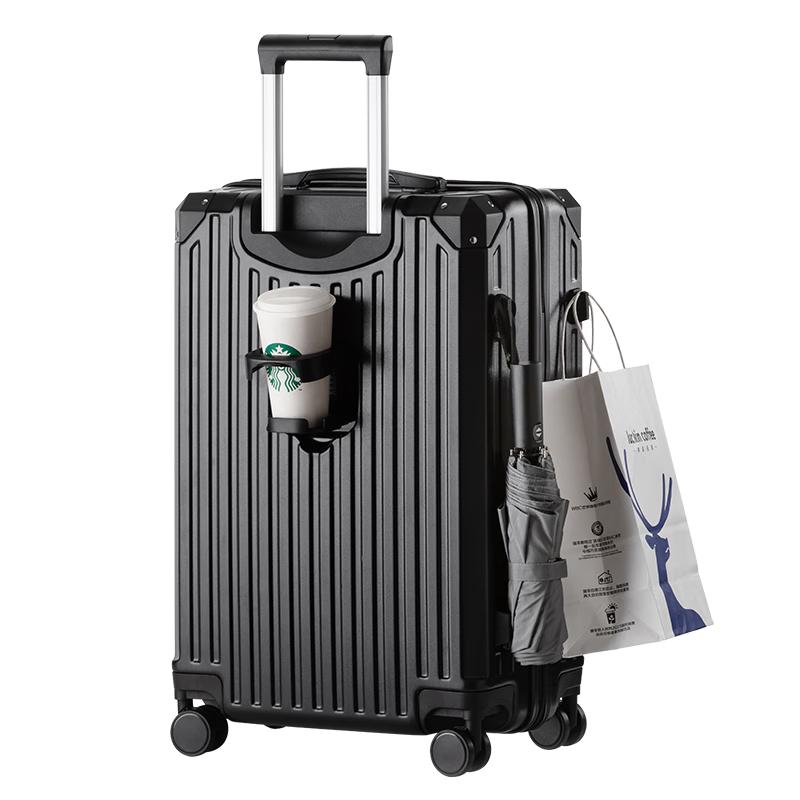 Fandiya Stylish Multi-functional Luggage with Cup Holder 20 inches (Carry-on)