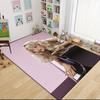 Blonde Woman Piano Carpet Rug Soft Washable Antislip Home Living Room Sofa Mats Personalized Christmas Rug