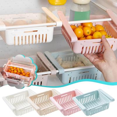 Caja de almacenamiento para refrigerador extraíble, organizador de alimentos, cajón, estante adecuado