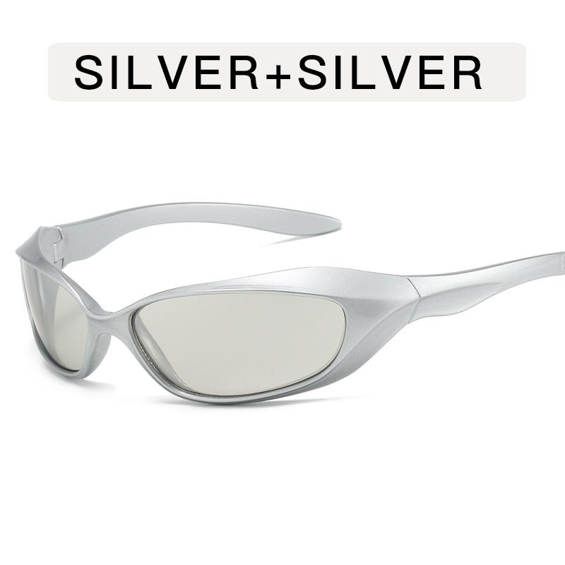

Punk Style Women s Sun Glasses Y2K Stylish Anti-reflective Designer Sunglasses Woman Stage Performance Men Sunglass