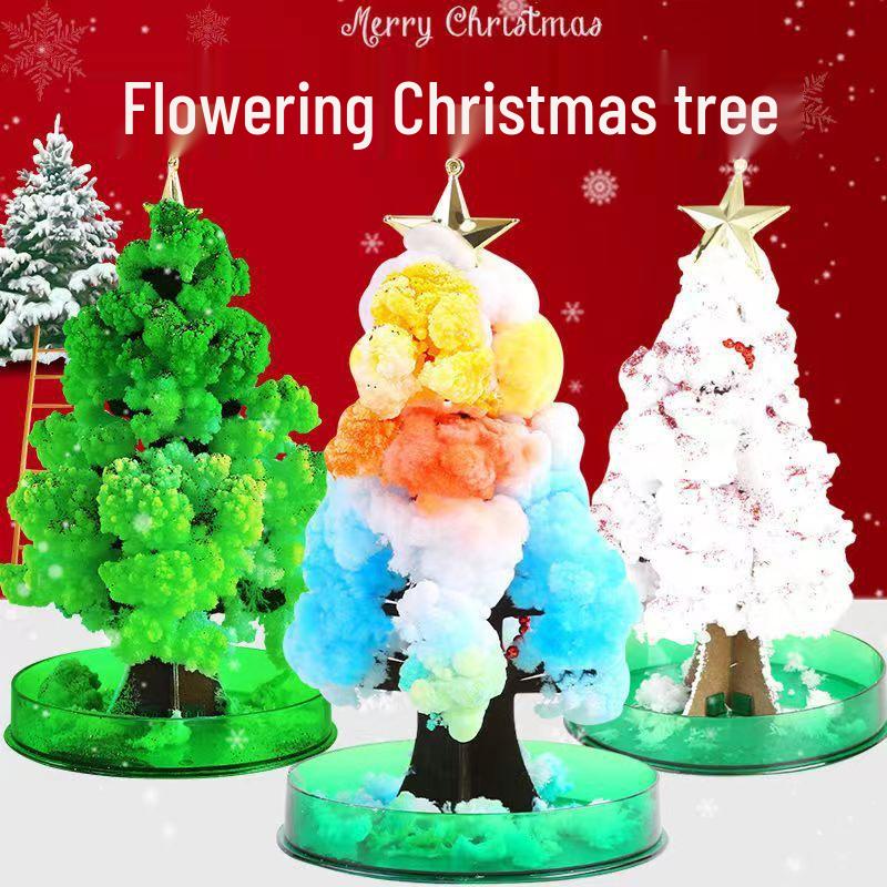 Magic Colorful Blooming Christmas Wishing Tree