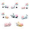 Adorable Resin Animal Figurine Car Dashboard Living Room Ornament For Adults Kids Anxiety Reduction And Home Decoration