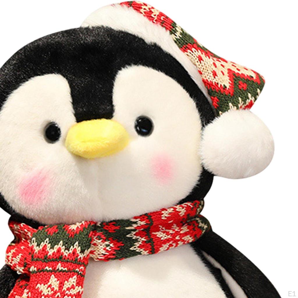 Penguin Plush Toy Cuddle Baby Shower Gifts Holiday Christmas Home Decoration for