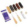 16PCS Leather Repair Sewing Kit Professional Leather Working Tools for DIY Leather Craft
