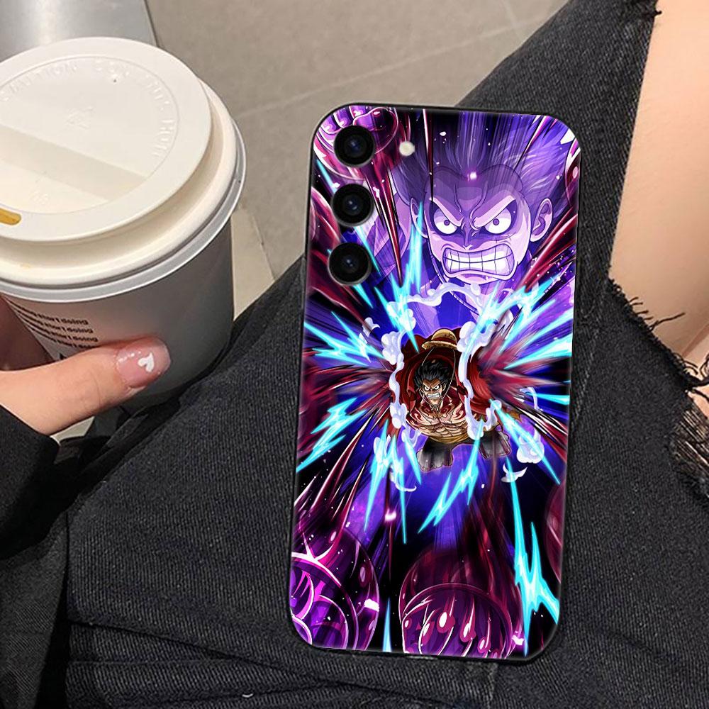 One Piece Monkey D Luffy Nina Phone Case For Samsung Galaxy S26 S25 EDGE S24 S23 S22 S21 S20 FE S10 Ultra PLUS LITE Case Cover
