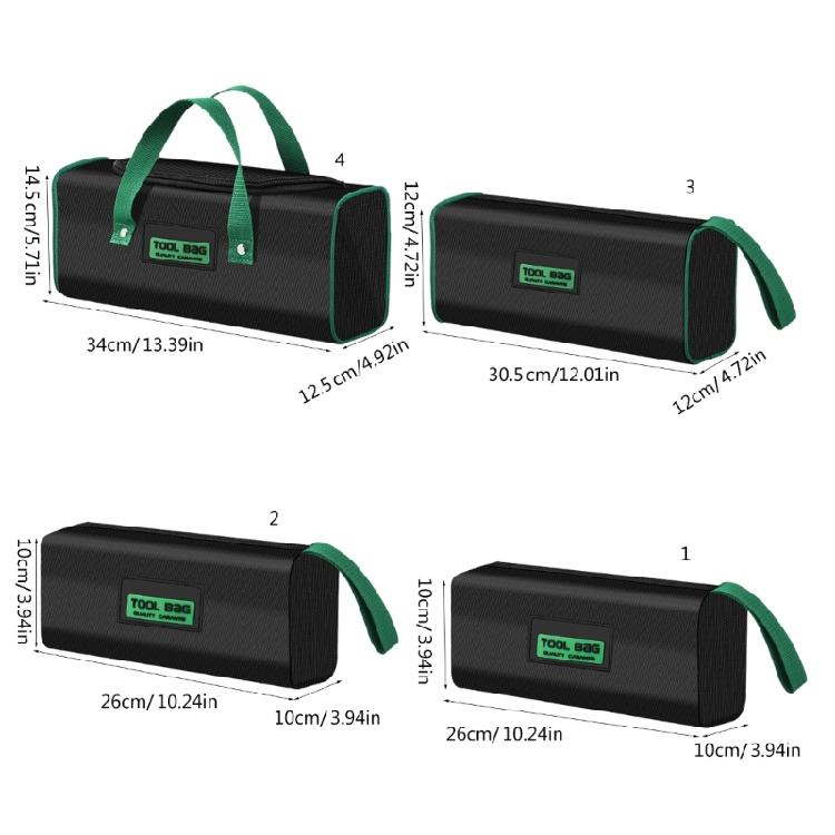 Professional Electrician Tool Storage Bag with Ample Space and Convenient Hand Strap for Outdoor Repair Tool Carriers