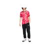 Nike Corea del Sud 2024 Stemma Stadio Casa Stampa Slim Fit Girocollo Manica Corta T-Shirt Uomo Top Rosso FJ4282-679