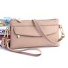 Portable Wallet PU Leather Hangbag Female Long Clutch Purses Coin Pocket Ladies Single Shoulder Crossbody Bag Money Bag