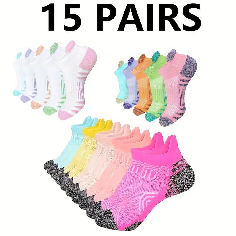 5 Pairs Men's Socks High-Quality Spring and AutumnThickened Breathable Boat Socks Low Cut Shallow Mouth Socks Men's Casual Socks