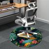 1pc Snake Jungle Office Round Area Rug, Indoor Mat Suitable For Office, Under Office Chairs Bedroom Living Room Home Decor, Room Deco