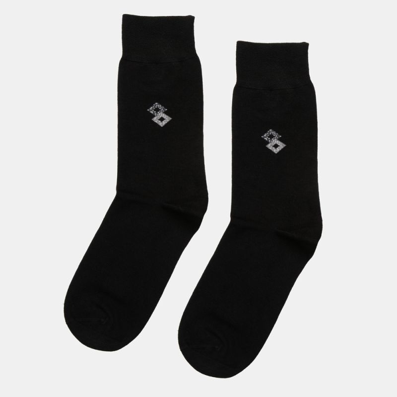 Chaussettes imprimé losanges à pois Homme TORRENTE