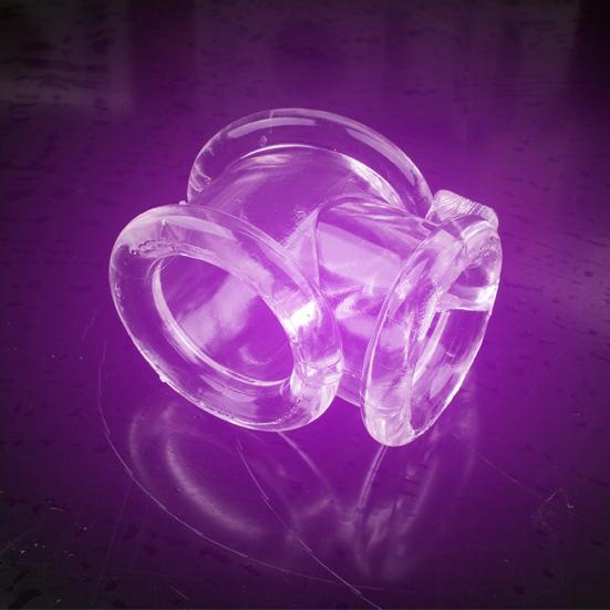 Miękki TPE Mężczyźni Opóźniają wytrysk Silny Climax Cock Ring Penis Lock Sex Toy dla dorosłych