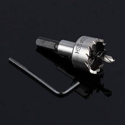 Broca de Acero Inoxidable Metal Sierra de Corona para Agujeros de Alta Resistencia Cortador herramienta 25mm
