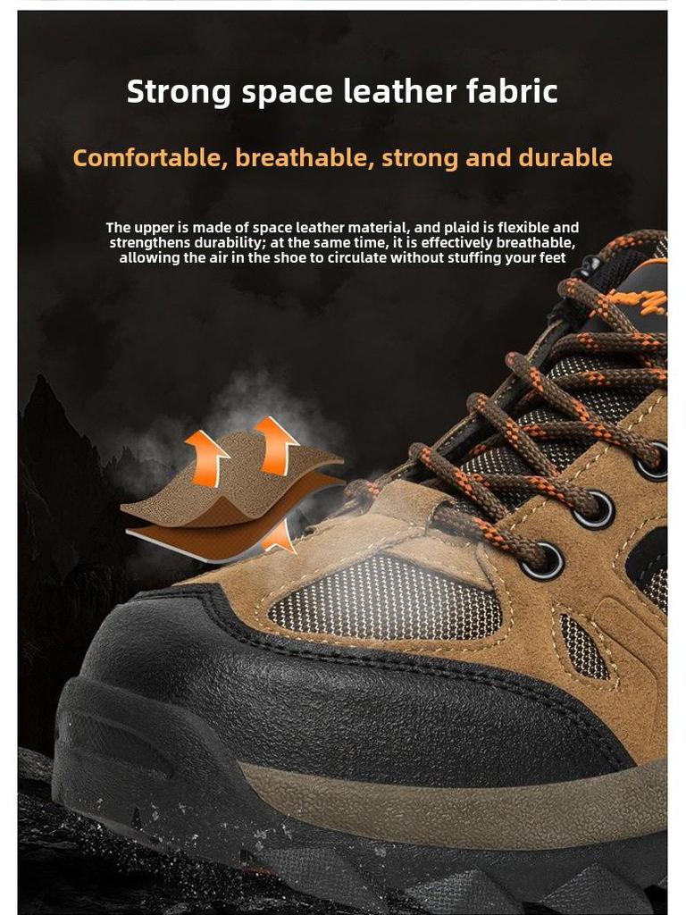 Breathable Outdoor Hiking Shoes, Large Sizes, Couple's Edition