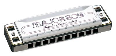TOMBO 10 Holes Harmonica Major Boy 1710 D