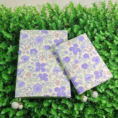 A5 A6 Purple Puff Notebook Cover Planner Case Cover Protective Shell Journal Cover Protector Office Stationery Supplies
